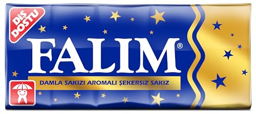Falim Mastix, Kaugummi Damla, Schachtel, ohne Zucker (20 x 5 Stück/140g)