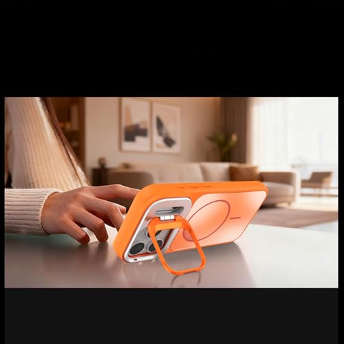 Coque rigide iPhone 15 Pro silicone givré idéale pour vos vidéos