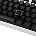 YMDK Blank Thick PBT OEM Profile 108 ANSI Keycaps for MX Switches Mechanical Keyboard (Only Keycap) (Black)