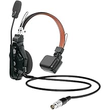Hollyland Solidcom C1 Pro Wired Headset for HUB, Single-Ear Full-Duplex Intercom Headset, 1 Pack