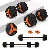 VIVITORY Weights Dumbbells Set, Adjustable Dumbbell Set Up to 40 59 90 Lbs, Weight for Home Workout