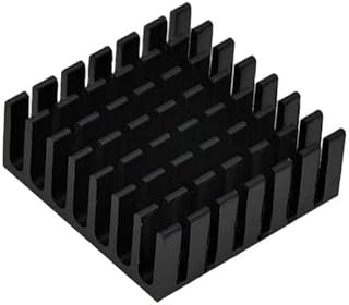 5PCS Heatsink Radiator Cooler Radiator 22x22x10MM Black Slot Heat Sink