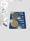 2x Eunicell CR2430/DL2430/ECR2430/LM2430/KCR2430 3V Lithium Battery Batteries