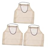 DOITOOL Bolsas de Malla Colgantes Reutilizables para Almacenamiento de Frutas y Verduras Tamaño Grande Set de 3 Unidades Diseño Ventilado y Transpirable para Cocina