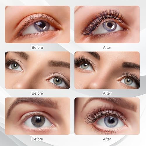 Facelove Iron Eye Mascara 2 PCS Ironeye Mascara Iron Eye Eisenlocke Mascara Face Love Mascara Iron Eye Mascara 3D-Curling-Mascara Wasserfest Schlank Lockig Nicht Verschmierend (Schwarz 8g)