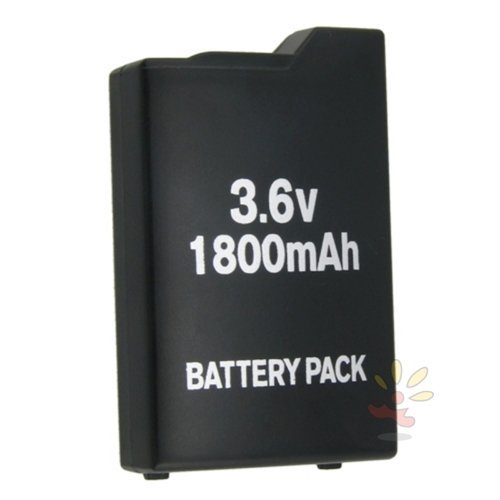 eForCity 2x LITHIUM 3.6V 1800MAH Replacement BATTERY PACK Compatible With SONY PSP 1000