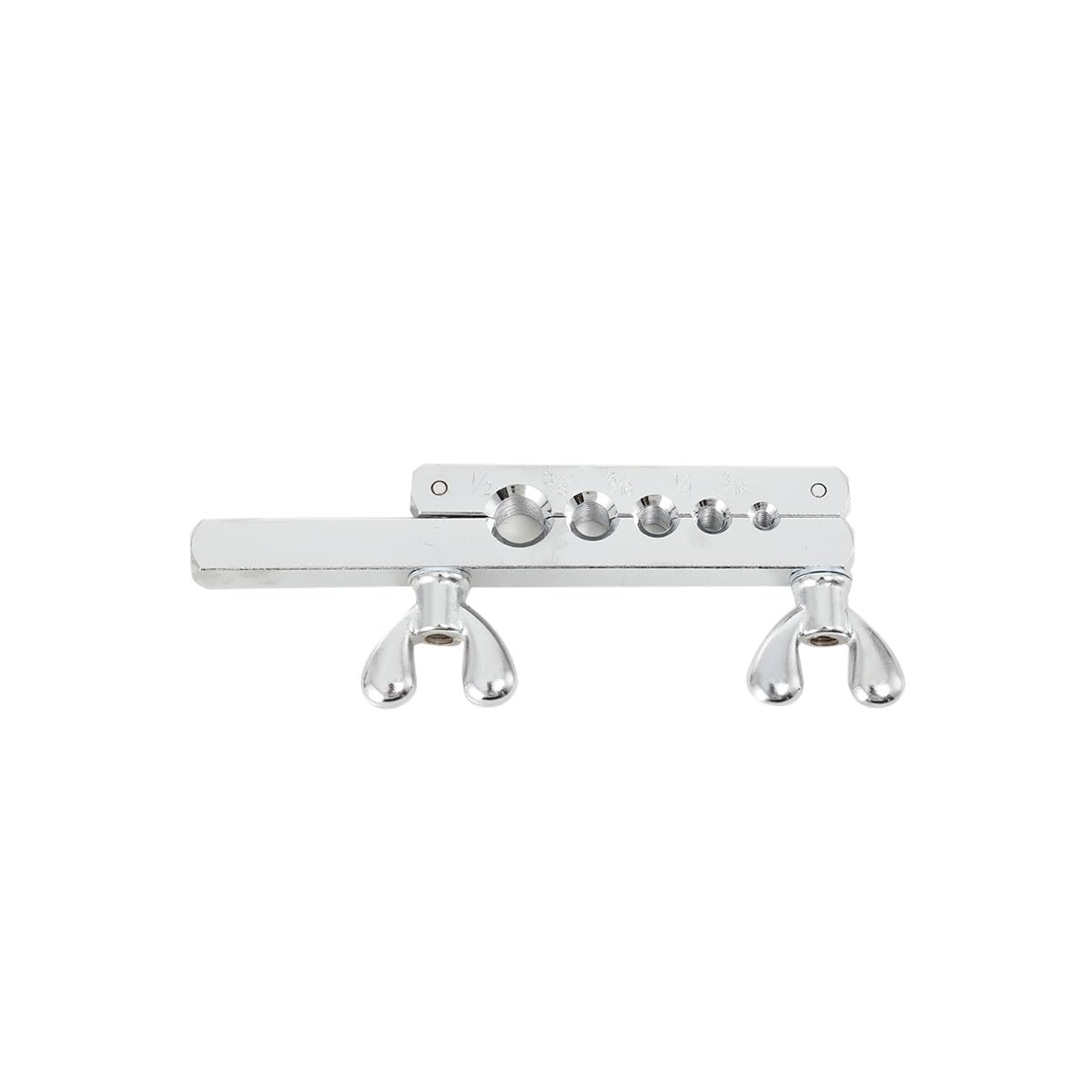 Kit di Attrezzi per l'Espansione di Tubazioni dei Freni, Taglierina per Tubi e Attrezzi Svasati, 5 Adattatori 3/16"-1/2", Compatibile Rame, Alluminio, Magnesio, Ottone e Acciaio Morbido