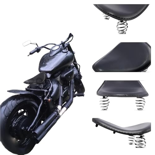 Selle solo moto avec support de ressort pour transformer votre XL883 1200 en authentique Bobber