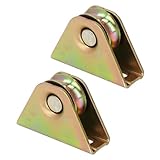 U Groove Wheel Pulley Galvanized Alloy Steel Detachable U Type Wheel 58mm 300kg Bearing Electric Doors Industrial Carts