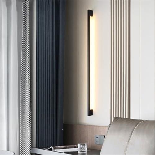 Lámpara de pared interior de aluminio y acrílico con acabados minimalistas premium