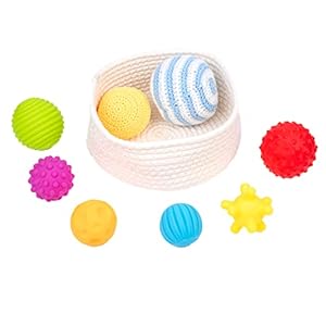 Adena Montessori 8er Set Sensorik-Bälle