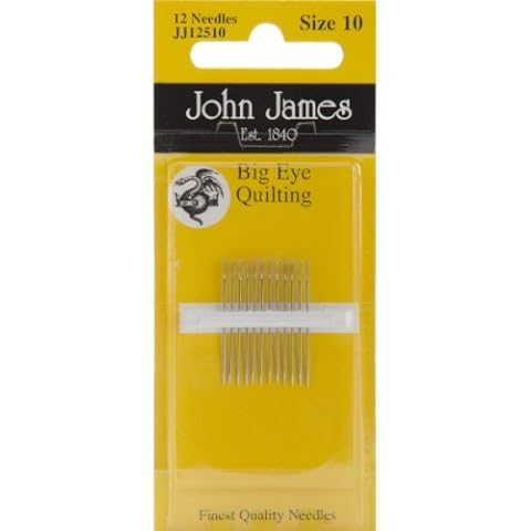 Big Eye Quilting Hand Needles-Size 10 12/Pkg Cover
