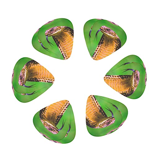 Pack de 12 médiators Cobra Snake pour guitare électrique guitare acoustique guitares diverses - Les Beatles, Paul McCartney, John Lennon, RIngo Starr, George Harrison Pack de 12 médiators Cobra Snake pour guitare électrique guitare acoustique guitares diverses