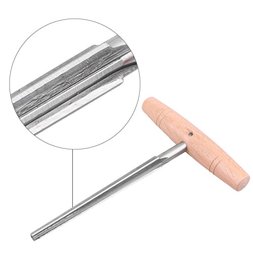 Guitar Bridge Pin Hole Reamer Violin Peg Hole Reamer 1:26 Taper Carton Steel with Wood Handle Luthier Tool - Thumbnail 6