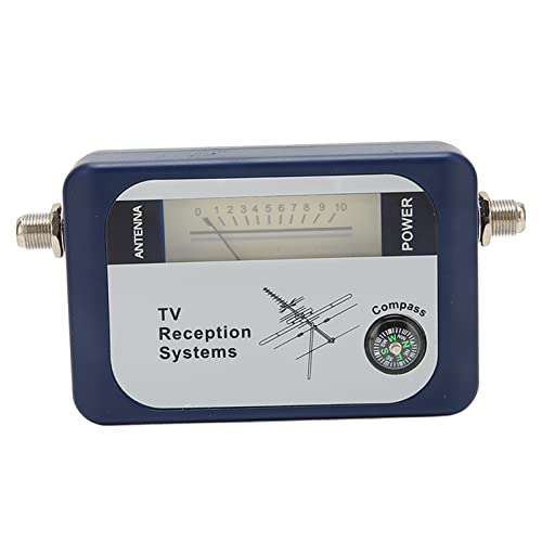 Vbestlife Dvb T Digital Satellite Finder With Compass, Portable Tv Antenna Signal Strength Meter 170-860Mhz Digital Tv Signal Finder Built In If Signal Strength Meter #TOP7