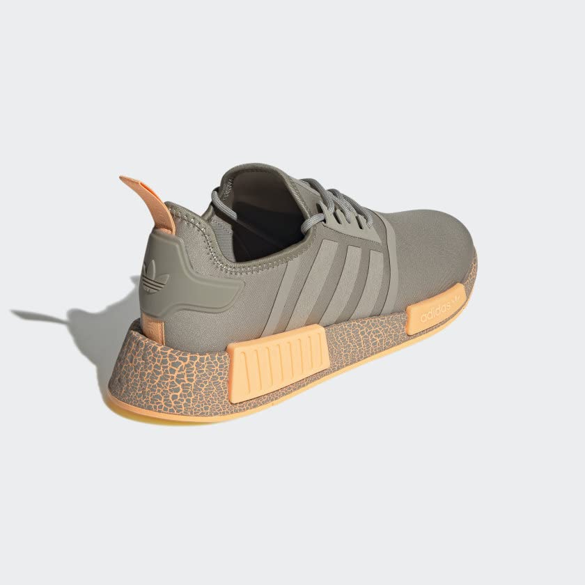 Image of adidas NMD R1 Shoes Men's, Grey, Size 12.5