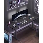 FLEXISPOT 71x32 Inch Electric Large Standing Desk for Home & Office, Spacious Splice Board Desk with Cable Management & Organizer, Cup Holder & Hook, Black - Image 2