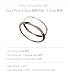 SURITCH Ring Cover for Oura Ring 4 & Oura Ring Gen 3 Horizon/Heritage, Ultra-Thin Anti-Yellow Transparent Ring Protector TPU Case for Oura Size 8/9, Support Charging with Cover on - Rosegold