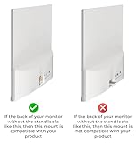 VESA Adapter Bracket, Compatible for HP，M Series M32f 27" M27f M27fd M27fq M27fw M27fwa FHD Monitor Bracket Mounts to Stand/Desk Mount - Image 6