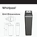 Whirlpool Hybrid Water Softener & Whole House Filtration System (WHESFC) | NSF Certified | Salt-Saving Tech | Removes Chlorine, Hard Water, and Contaminants
