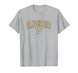 Vanderbilt Commodores Arch Over Logo Gray T-Shirt Small