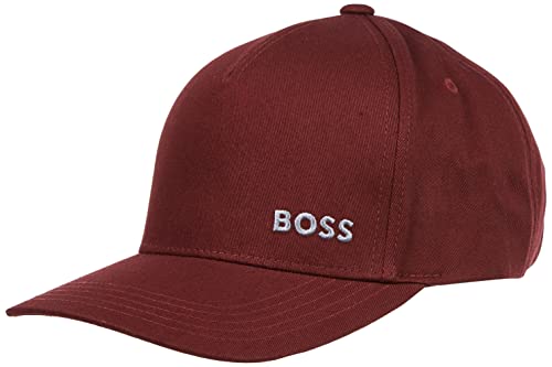 100% cotone BOSS Sevile Iconic Cappellino, Dark Red601, Taglia Unica Uomo
