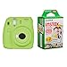 Fujifilm Instax Mini 9 (Lime Green) with Instax Mini Film (20 Sheets)