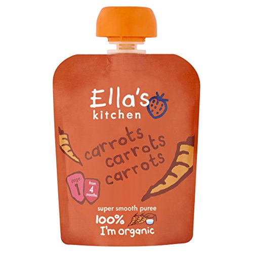 Image of Ella's Kitchen Organic Smooth Carrots From 4 Months, 70 g