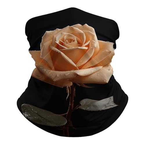 Neck Gaiter máscara facial transpirable a prueba de viento cubierta facial color oscuro rosa enfriamiento solar mascarilla antipolvo Balaclava bandana para hombres y mujeres