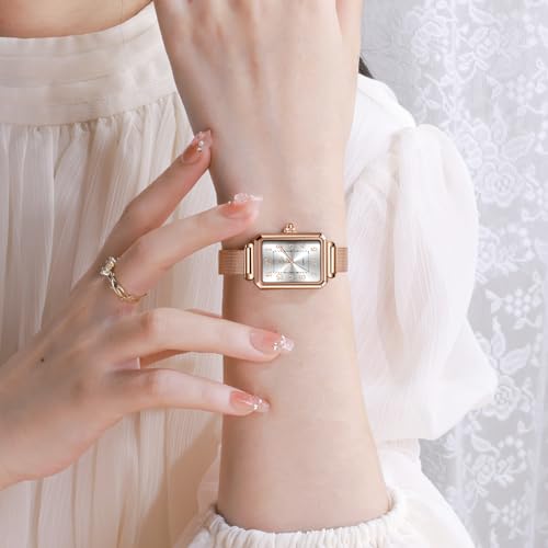 Watch for Women Small Wrists Watches for Ladies Luxury Mesh Band Watches for Womens Casual Dress Womens Watch Waterproof Analog4
