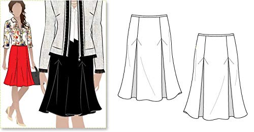Style ArcSewing Pattern - Allison Skirt Sizes 18-30 ABCD
