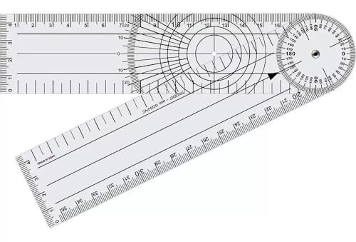 Kit Fisioterapia Goniometro Grande Martelo Buck Trena Imc