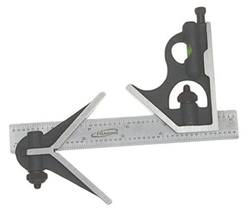 iGagingPremium 3-Piece 6" 4R Combination Square