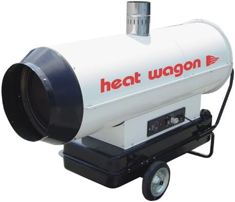 174900 BtuH Oil Fired Torpedo Heater, Kerosene/Diesel