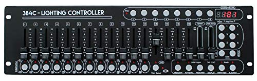 E-Lektron C-384C DMX Controller 24x 16-Kanal Licht Steuerpult Lichtsteuerung | 19 Rackeinbau-fähig