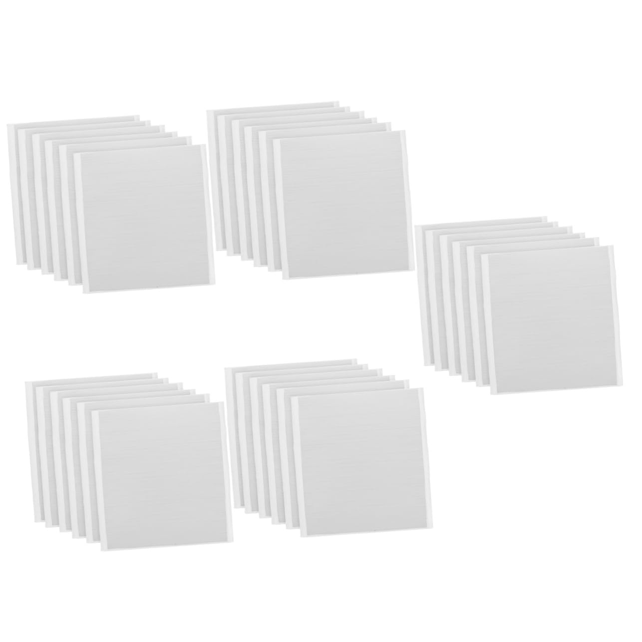 NUOBESTY 30sheets Double-Sided Strips High Adhesive Sticky Foam for Scrapbooking Crafts Card Making Versatile Adhesive Mount for Projects