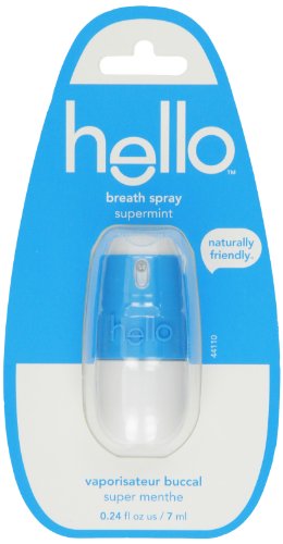 Hello Breath Spray - Supermint - 0.236 oz