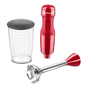 KitchenAid KHB1231QHSD 100 Year Limited Edition Queen of Hearts Hand Blender, 3 Speed, Passion Red KitchenAid KHB1231QHSD 100 Year Limited Edition Queen of Hearts Hand Blender 3 Speed Passion Red
