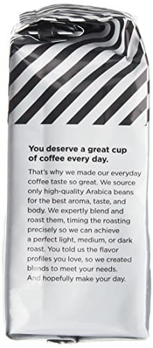 Image of AmazonFresh Go For The Bold Ground Coffee, Dark Roast, 12 Ounce (Pack of 3)