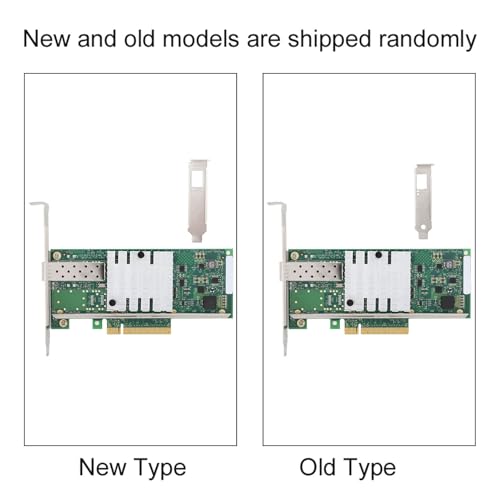 Tarjeta de Red For X520-DA1 82599EN PCI-E 10G SFP Fiber Ethernet Single-Port SFP Fiber miniatura 4