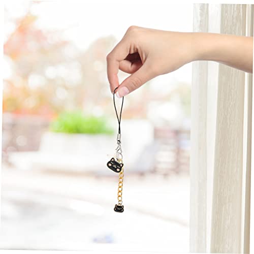 KICHOUSE 1Pc Plugue De Poeira Pingente Chaveiros Animais Acessórios Do Carro Ornamento Do Carro Cord