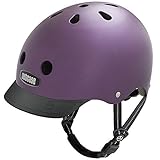 nutcase velohelm schweiz Sehr widerstandsfähige Schale aus gespritztem ABS.