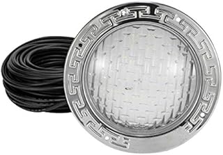 HQUA PN01 120V AC LED Inground Pool Light, 10 Inch 35W 3000lm (300W Incandescent Equivalent), with 100 Feet Cord, Transformer Included, 6500k Cool White, UL Listed, Fit for 10