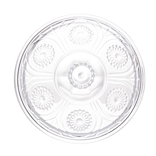 Lyor POTICHE C/PÉ DE CRISTAL SUN 14,5x29cm