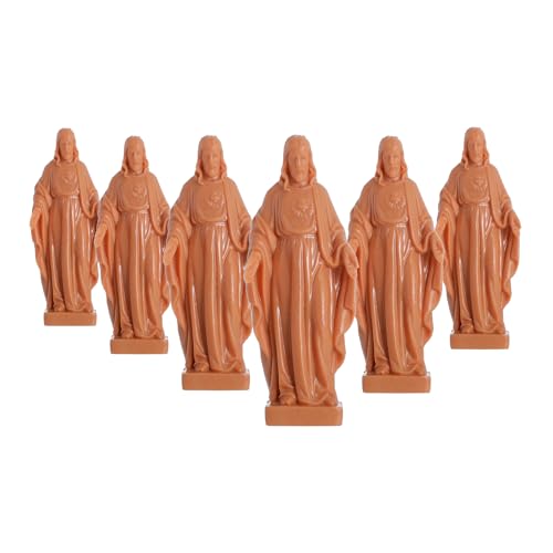 Figuras pequeñas de Jesús KOMI 6 piezas 3 pulgadas miniatura 2