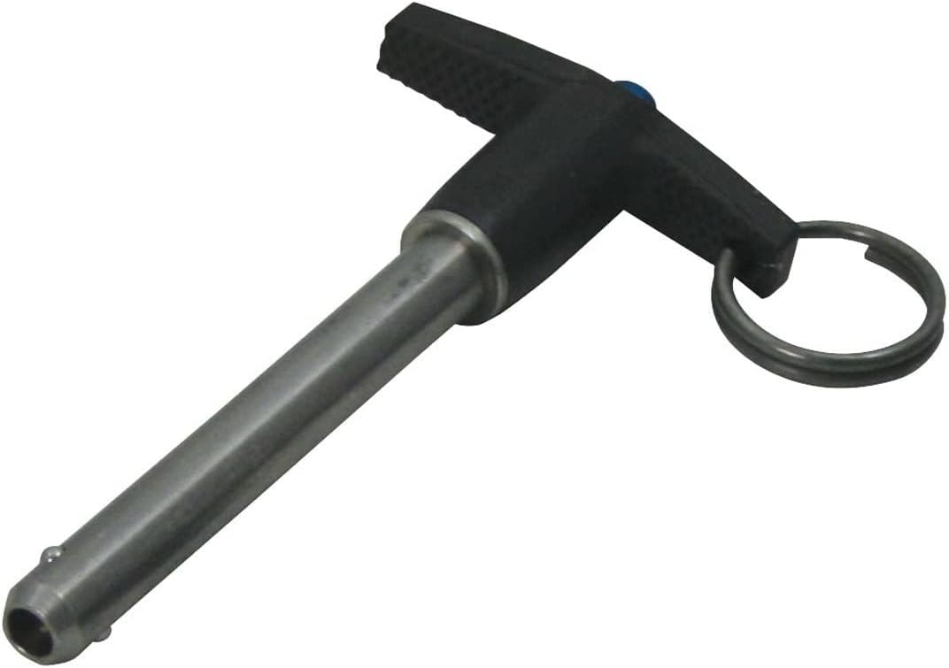 QUICK RELEASE PIN, 1/2 IN. DIA X 2-1/2 IN. LONG, SINGLE PACK