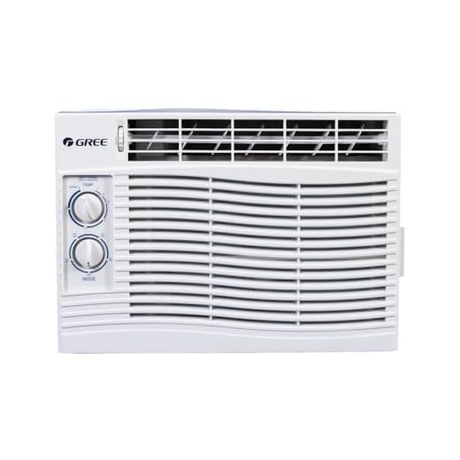Ar Condicionado Janela Gree 7000 BTU/h Frio R32 Mecânico GJC07BV-A6NMND1A – 127 Volts