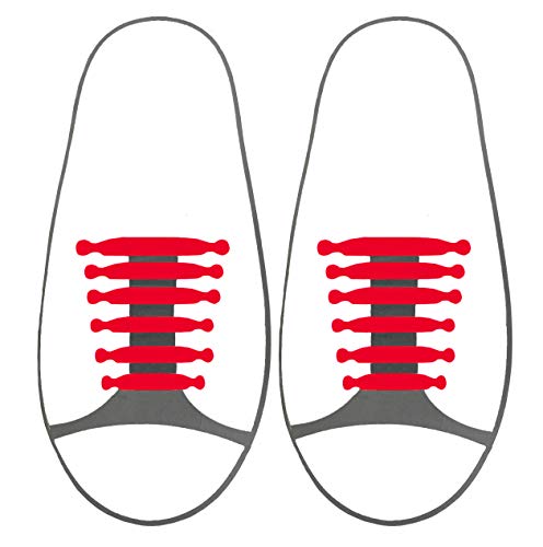 Lacci per scarpe in silicone elasticizzato con