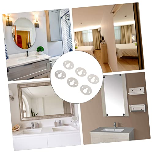 Image of DOITOOL Elegant Oval Shape Keyhole Hangers 15 Pack Lightweight Compact Keyhole Tool for Picture Frames Wall Decorations