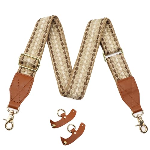 Image of LEMEDE Purse Strap Replacement Crossbody 1.5 inch Wide Shoulder Strap Adjustable Straps Handbag Strap Replacement Belts